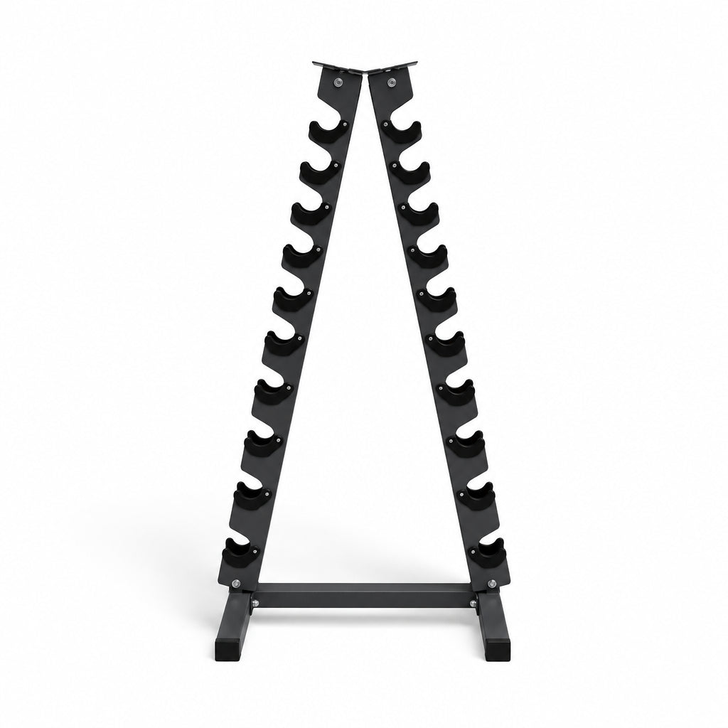 Black metal bottle rack on a white background Main image