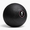 Black exercise ball with a 4KG label on a white background