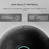 High quality material sand-filled ball design with text on a gray background