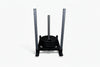 Commercial power sled with weight plates on a white background