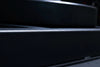 Close up of strong metal base of a commercial power sled
