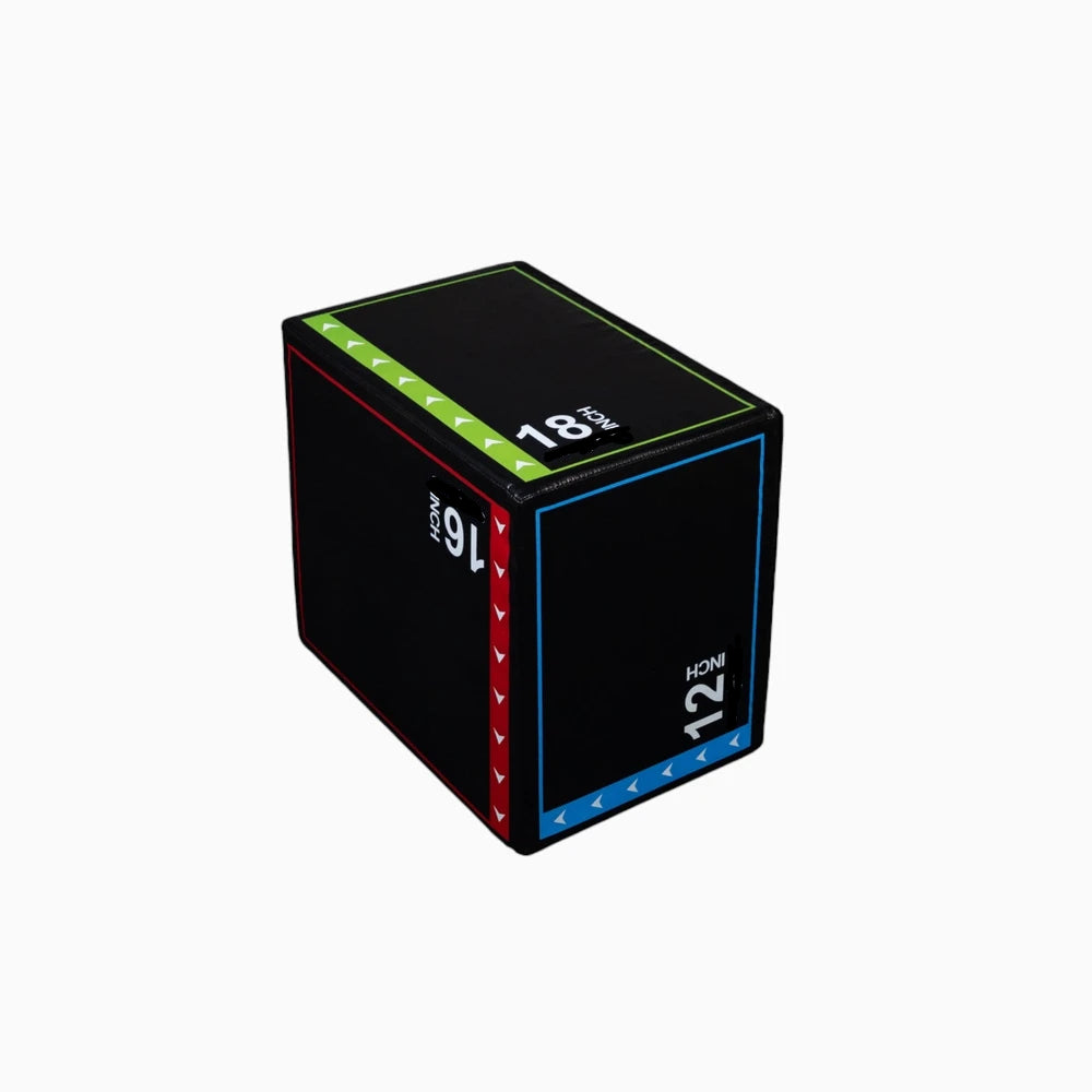 Black jump box product on a white background
