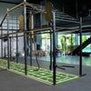 Sledge mat in a commercial gym setting
