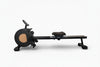Magnetic rowing machine on a white background
