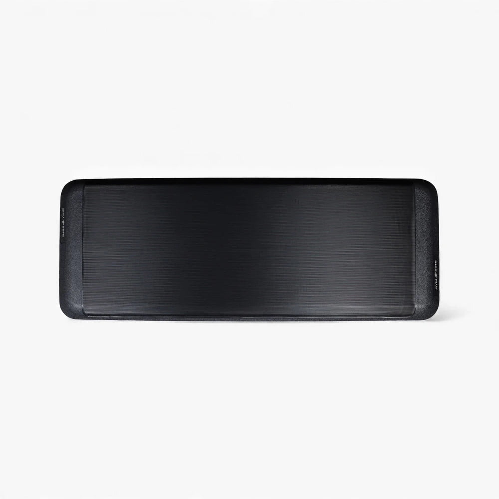 Top platform of aerobic stepper on a white background