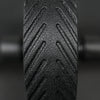 Close up of ab roller wheel on a dark background