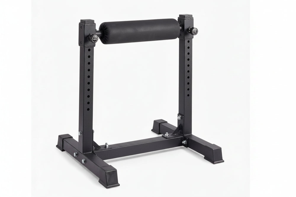Bulgarian split squat stand on a white background