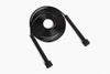 Black core pace jump rope on a white background