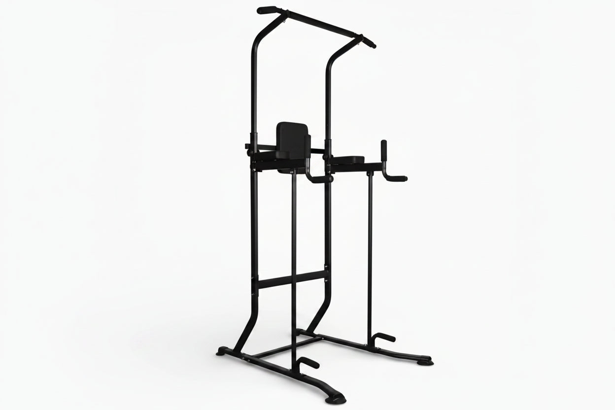 Power tower pull up dip station on a white background - for Sale Gym Equipment | Gym Superstore