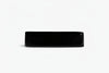 Black drop pad on a white background