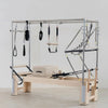 3in1 Pilates Cadillac And Reformer Machine on a wooden floor