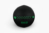 Black wall ball with and '8KG' marking on a white background