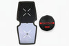 Wall ball and target on a white background