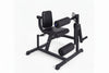 Semi-commercial leg extension and hamstring curl machine on a white background