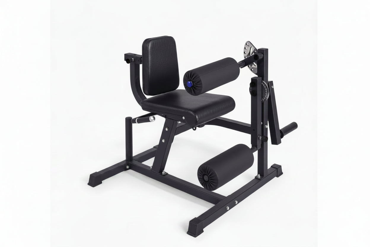 Semi-commercial leg extension and hamstring curl machine on a white background Main image