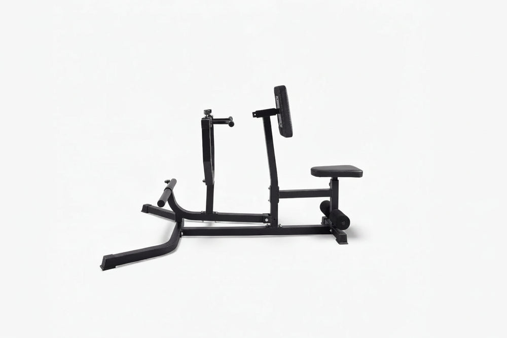 Black fitness machine on a white background