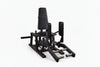 Black fitness machine on a white background