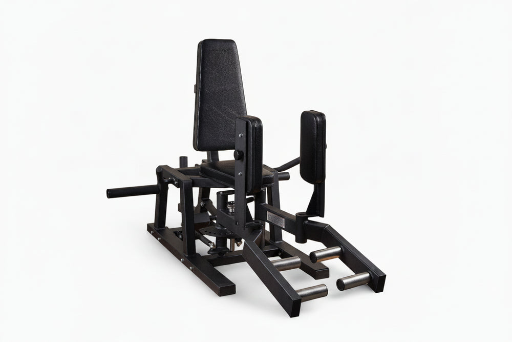 Black fitness machine on a white background