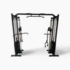 Gym equipment with multiple bars on a white background