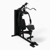 Black gym machine with on a white background