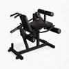 Angled view of commercial Leg Extension and Curl Machine on a white background