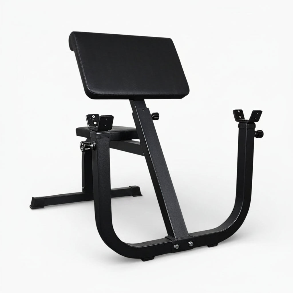 Black gym machine on a white background Main image