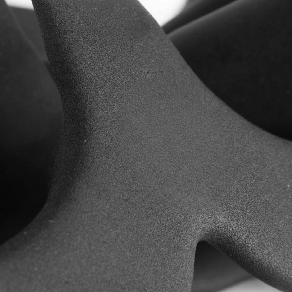 Close up of surface of gym cable attachment