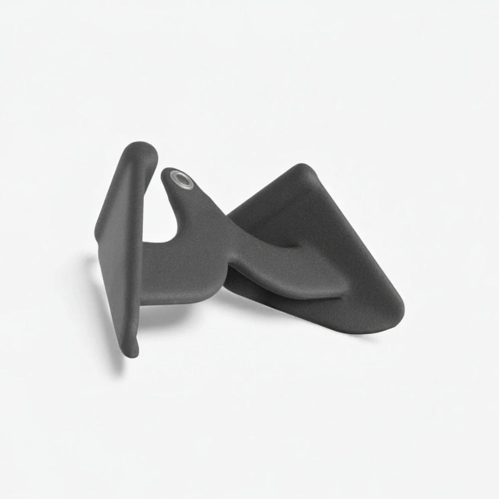 Single cable attachment for gym machine on a white background