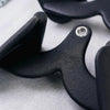 Close up of the fastening hole on gym attachment accessory