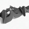 Set of cable attachments for gym equipment on a white background