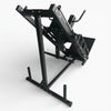 Back view of heavy duty leg press machine on a white background