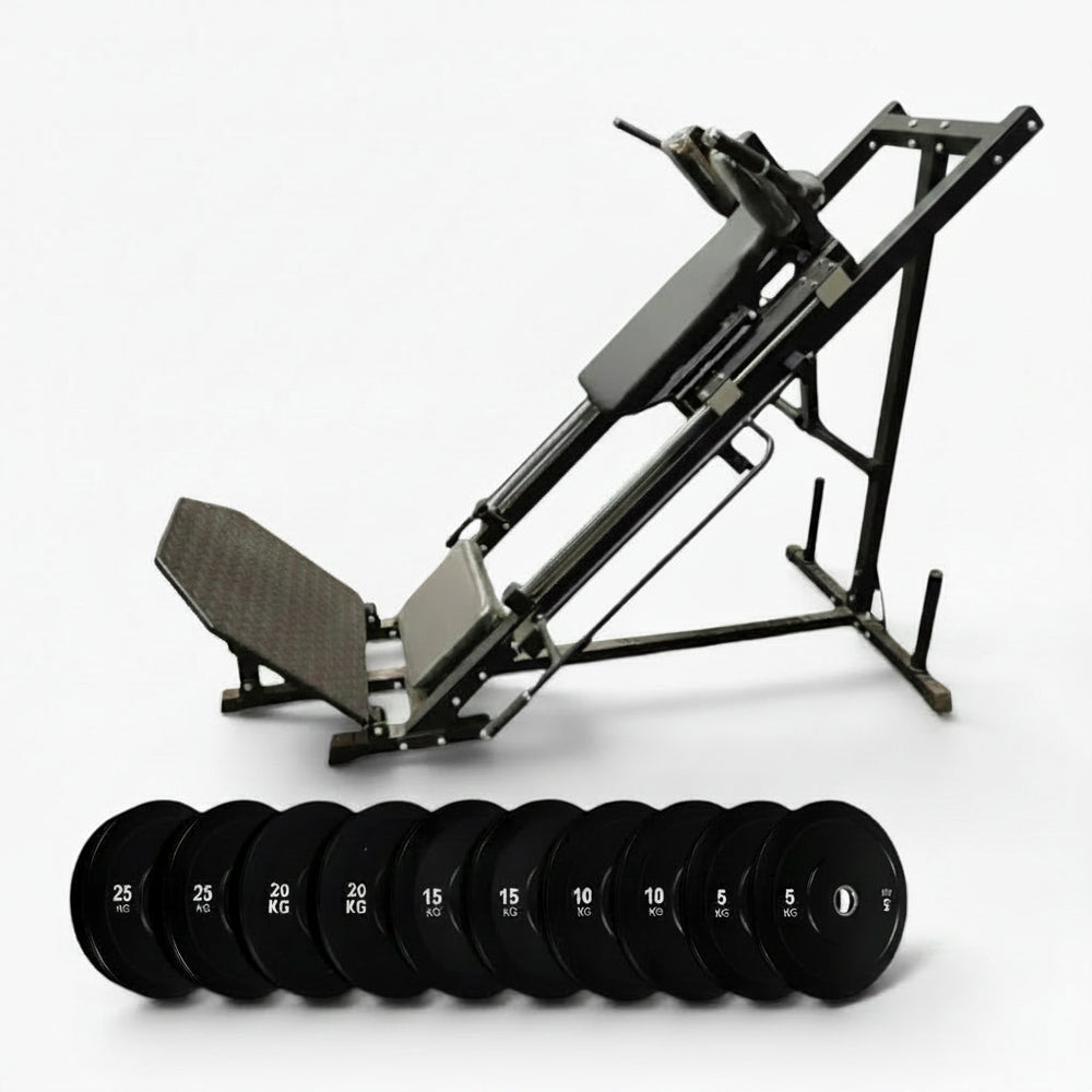 Leg press for home gym with weights set