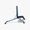 Weight bench on a white background
