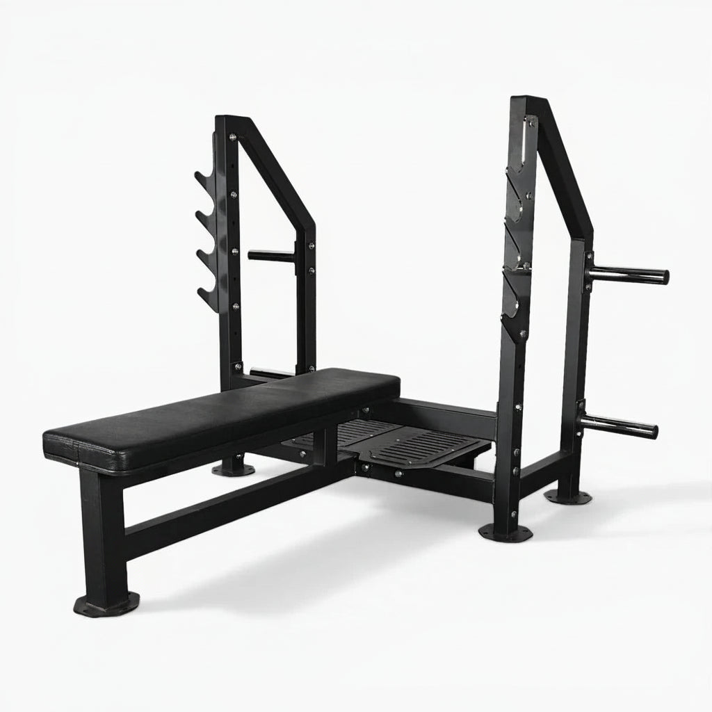 Flat weight bench on a white background Main image