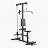 Gym equipment on a white background