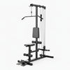 Gym equipment on a white background
