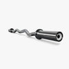 Easy grip barbell on a white background