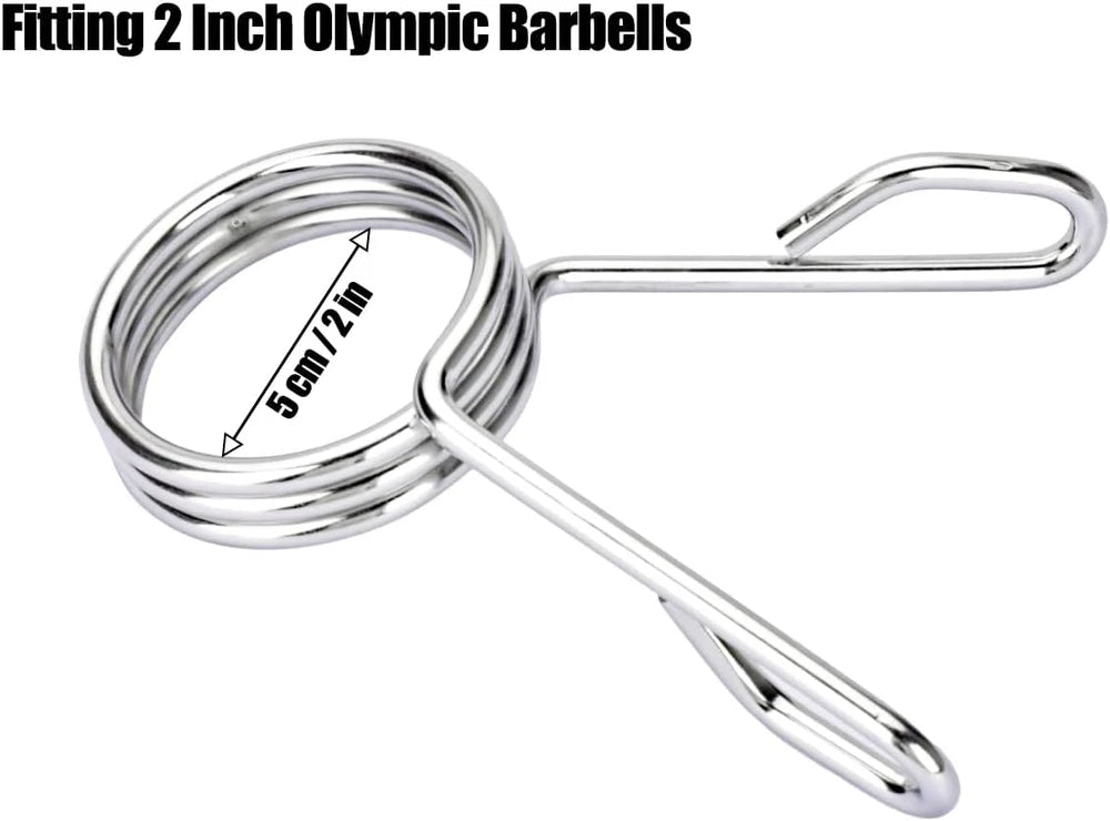 Metallic barbell adapter with measurement details on a white background