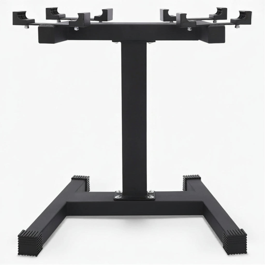 Black weight plate holder on a white background - for Sale Dumbbells | Gym Superstore