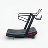 Elliptical trainer on a white background