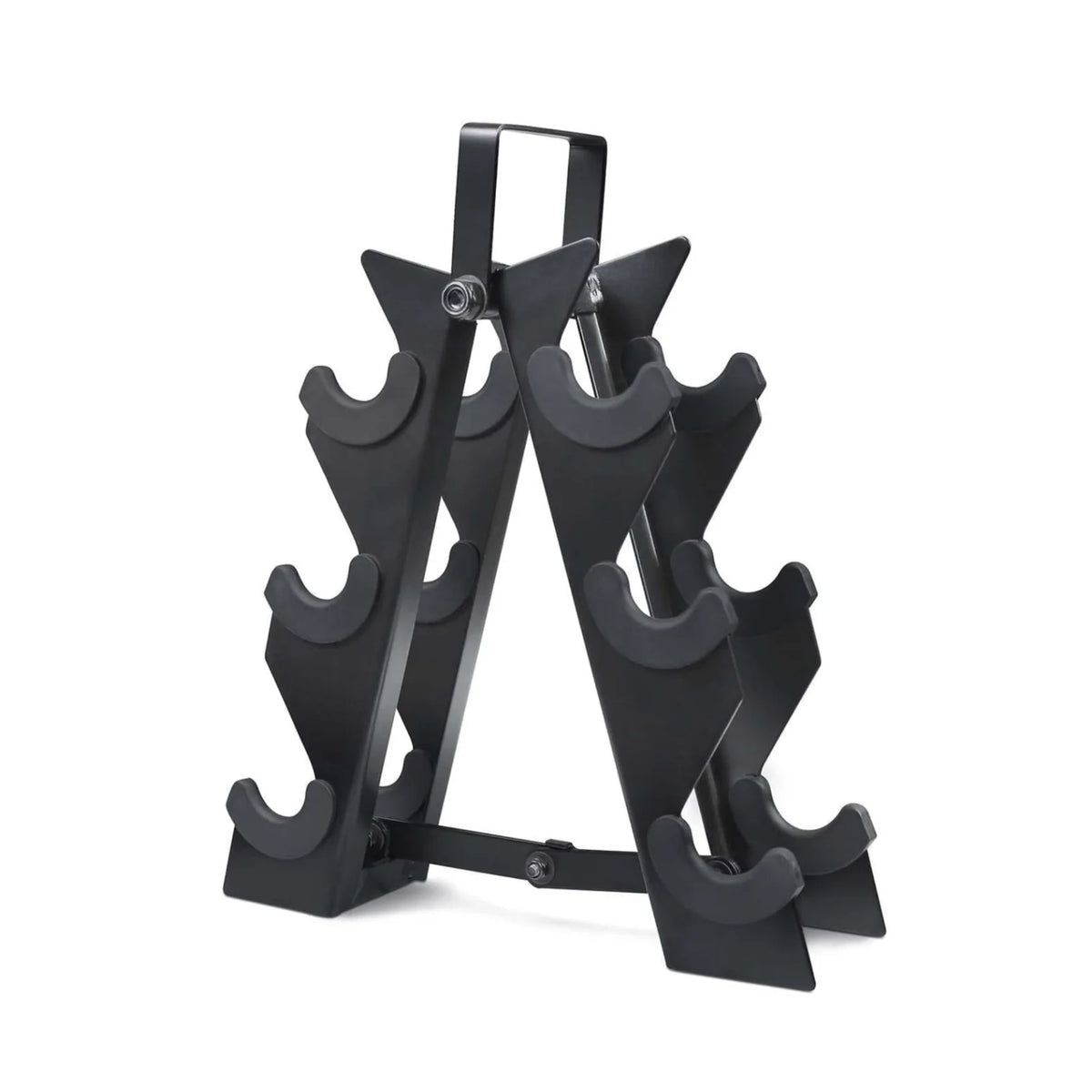 Portable A-Frame 3 Tier Dumbbell Storage Rack Main image