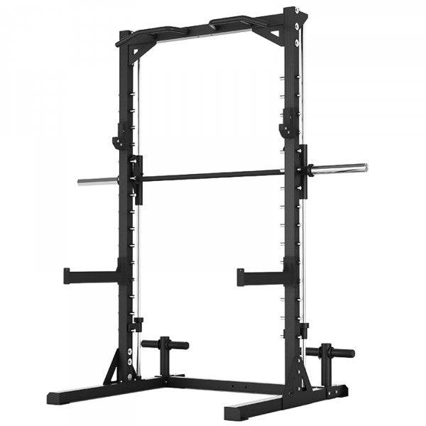 A commercial smith gym machine on a white background Main image