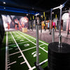 Sledge mat in a gym setting