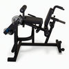 Side view of commercial Leg Extension and Curl Machine on a white background