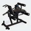 Angled view of commercial Leg Extension and Curl Machine on a white background