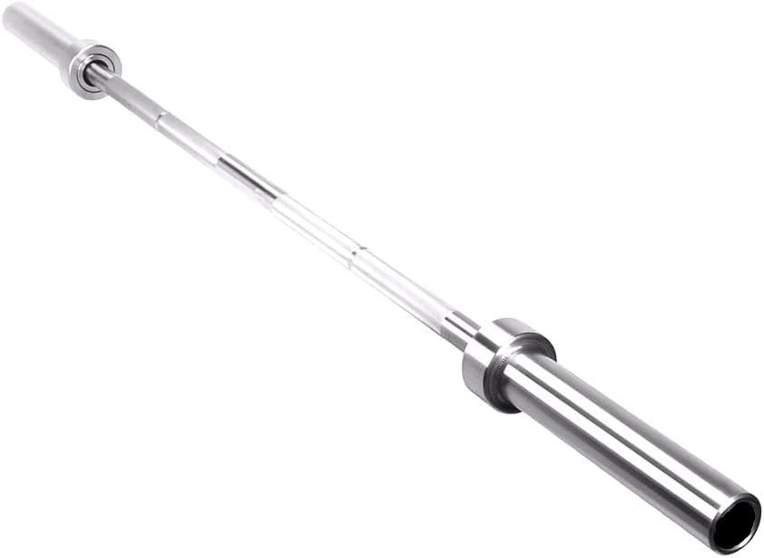 Olympic 2" Barbell With Clips - 4ft to 7ft Secondary image