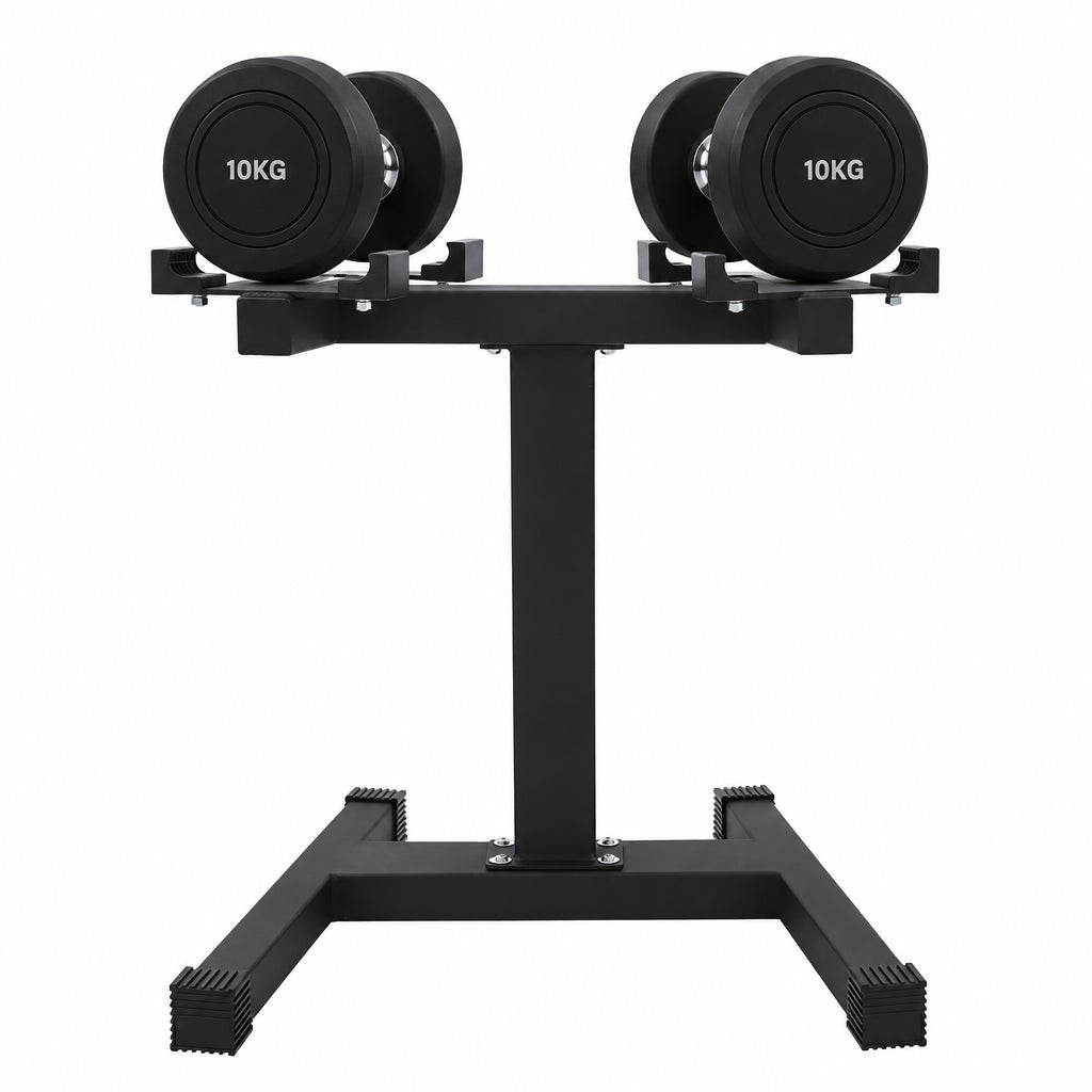 Round Adjustable Dumbbell Storage Rack Secondary image