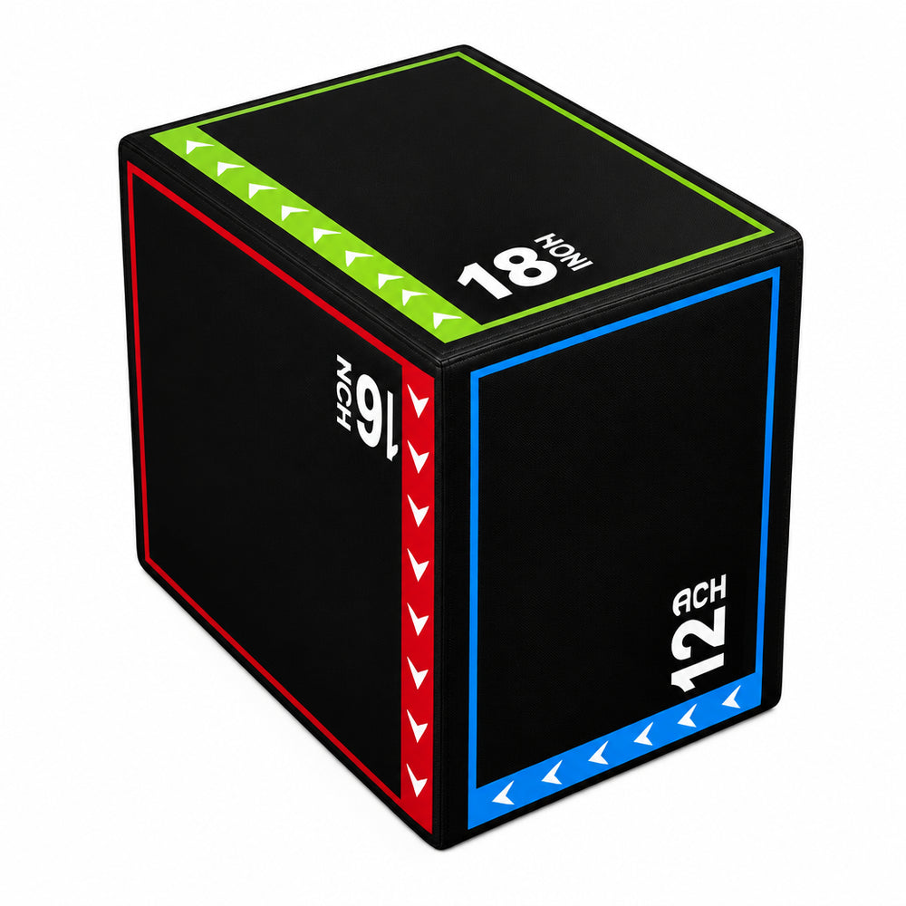 Black jump box product on a white background