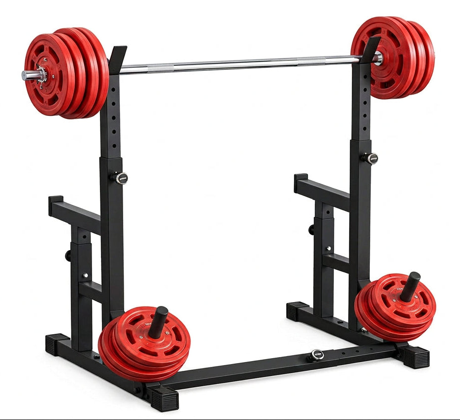 Heavy Duty Adjustable Squat Rack Secondary image