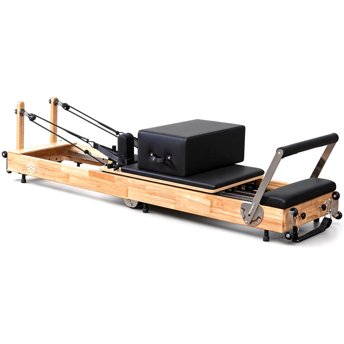 Oak Folding Pilates Reformer Machine Main image